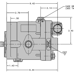 Kolbpump 10cc Vickers, 02-341584