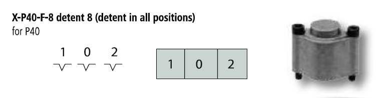 DETENT 8 (DETENT IN ALL POSITIONS)