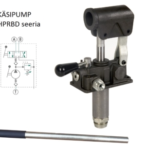 PRBD25 Käsipump 25 cc, 250bar, kahepoolne