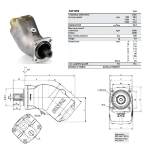 Sunfab Kolbpump 40cc