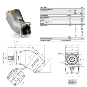 Sunfab Kolbpump 84cc