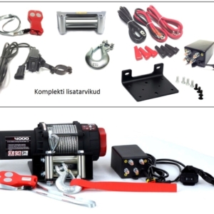 ATV Vints elektriline, 1,6T, teras tross