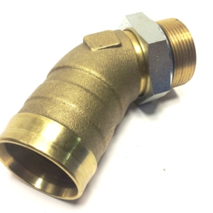 Imitoru 50mm, 1"1/2"vk kontramutriga, 45´nurk