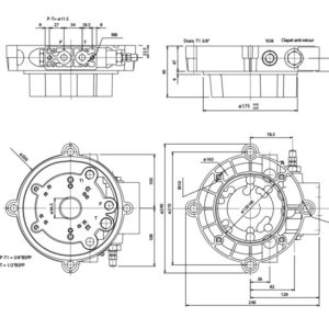 Sidurikoda 230/400V, OD200, GH14