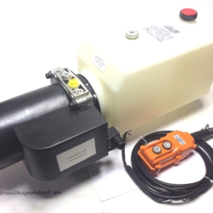 Kompakt hüdrokeskus 24VDC, 2,2kW, 2cc, 200bar, 8L paak